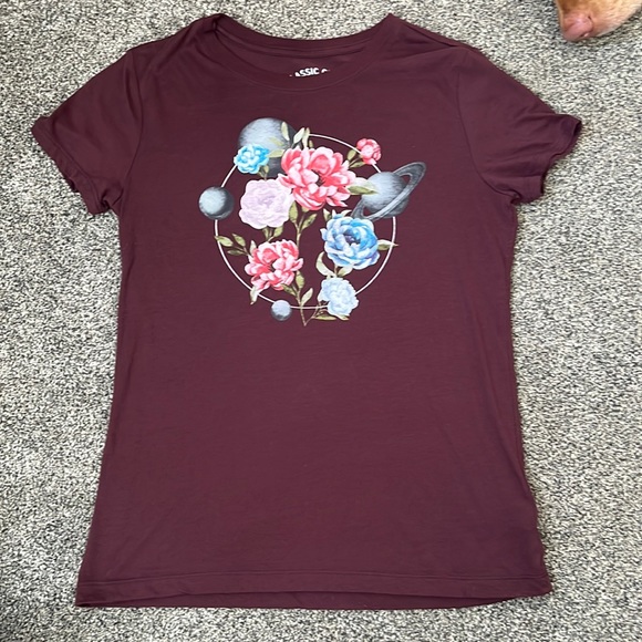 Aero Classic Tee Flower/Planet Tee - Picture 1 of 2
